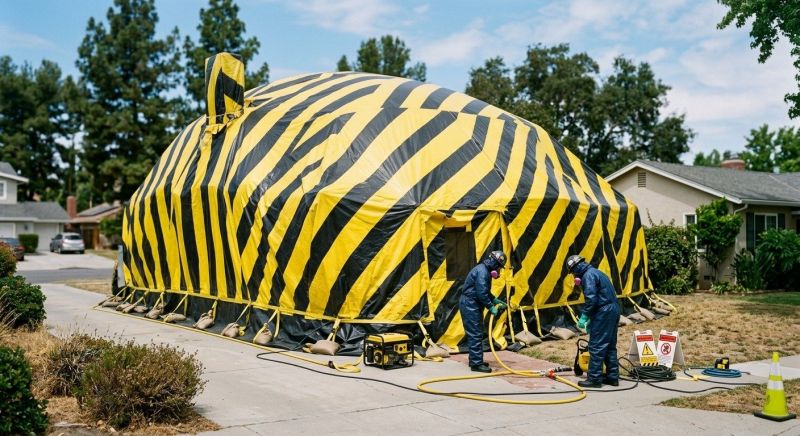 Termite Tenting in Fayetteville, NC