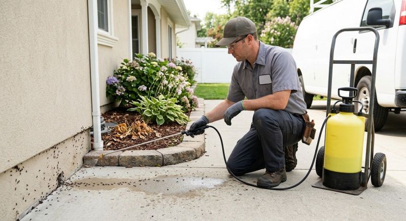 Black Ant Extermination in Denton, TX