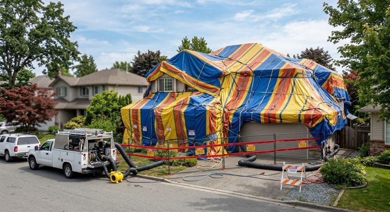 Tent Fumigation in Columbus, OH