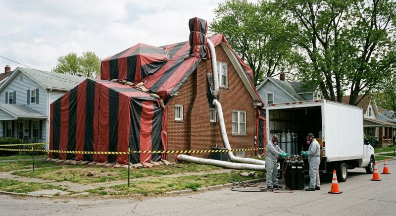Termite Tenting in Clarksville, TN